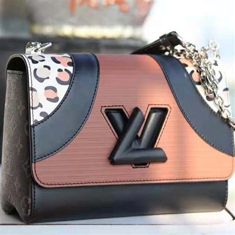 lv twist brown|louis vuitton twist leather bag.